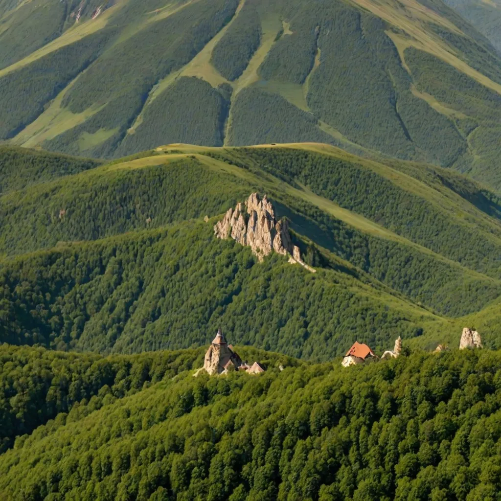 Jakie góry znajdują się w Górach Świętokrzyskich?
