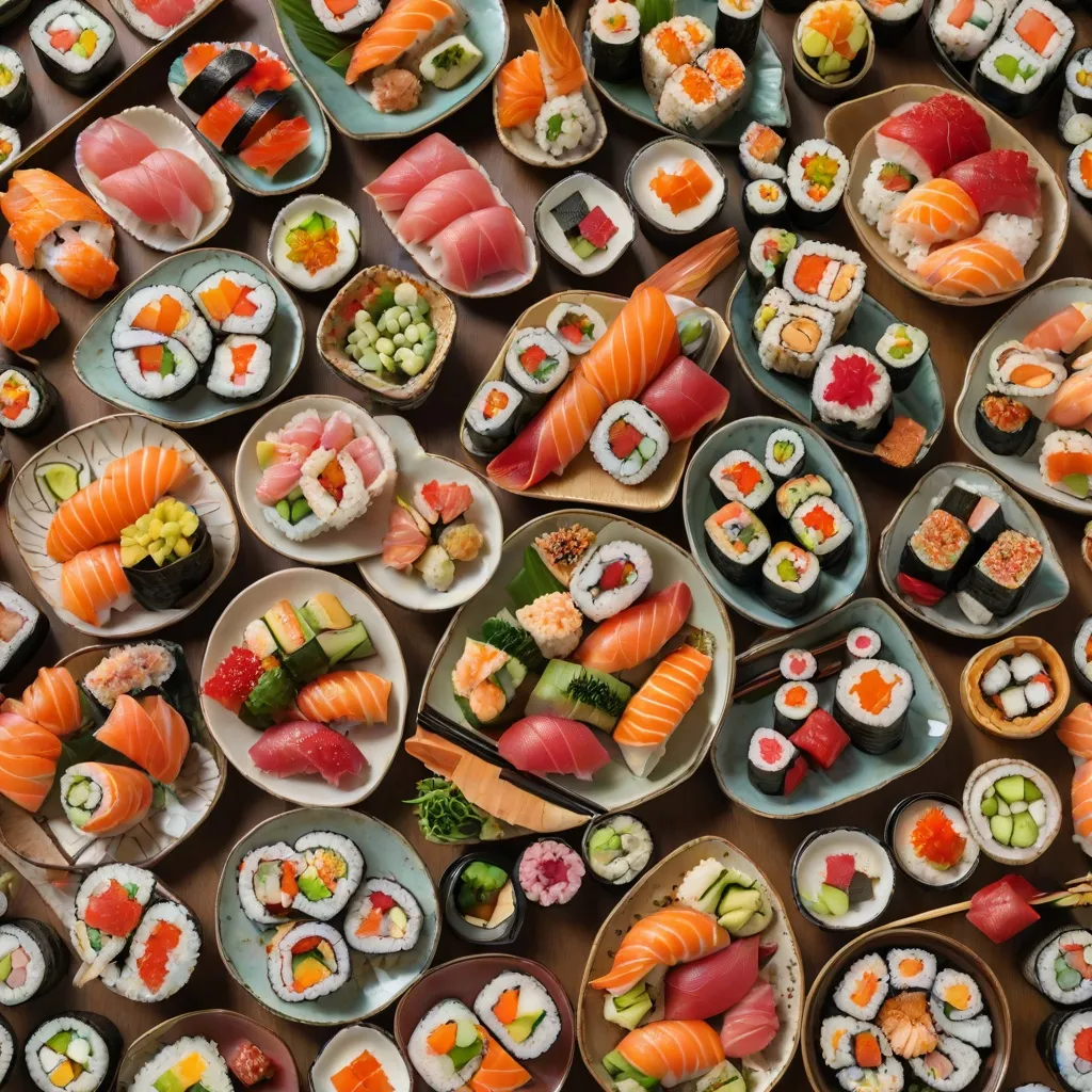 Ile kosztuje sushi w Japonii?